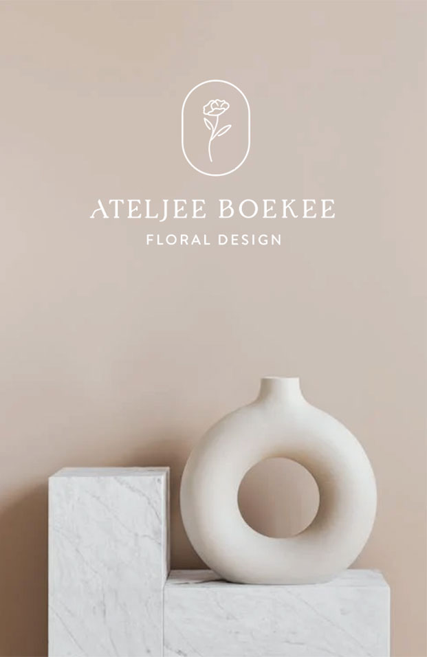 logo ontwerp oost vlaanderen bloemist florist branding rebranding