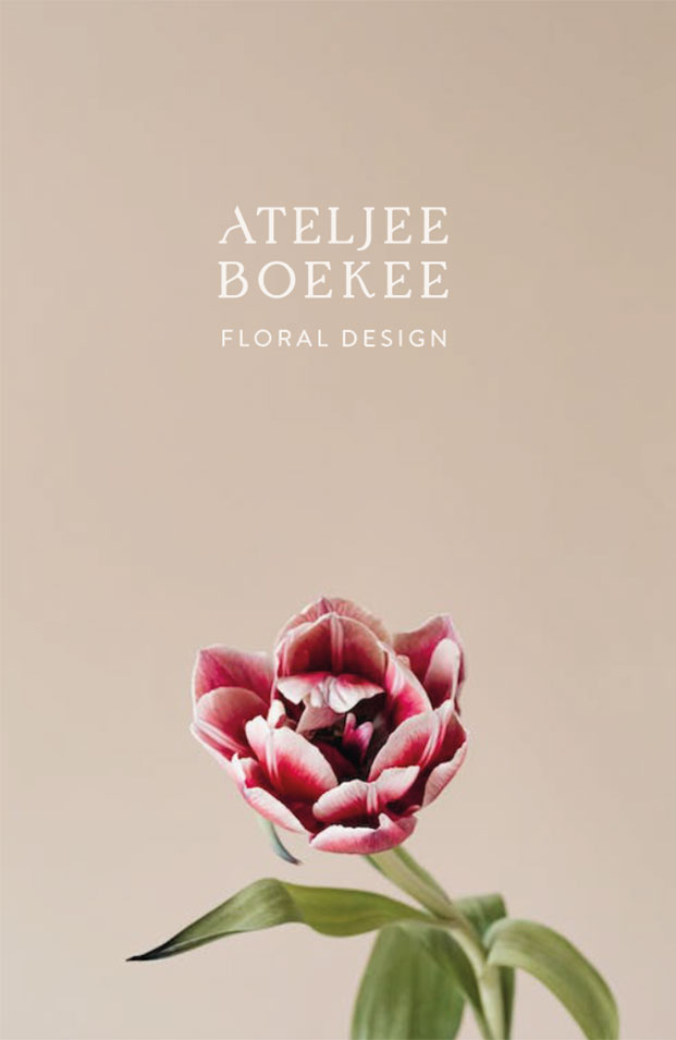 logo ontwerp oost vlaanderen bloemist florist branding rebranding