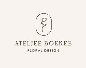 Logo ontwerp floriste bloemiste