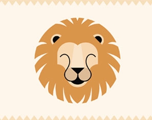 geboortekaartje jongen leeuw illustratie op maat gent oost vlaanderen