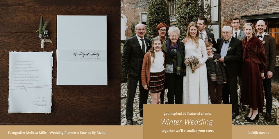 huwelijksuitnodigingen winter wedding trouwkaarten ontwerper grafisch oost vlaanderen illustrator illustraties