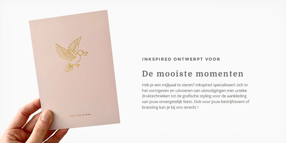 luxedrukwerk gelegenheidsdrukwerk